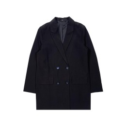 Customized mid-length women's suit jacket Designed double-breasted fashionable women's suit jacket Double-breasted suit Personalized design suit Fashion style suit FA405 Customized mid-length women's suit jacket Designed double-breasted fashionable women's suit jacket Double-breasted suit Personalized design suit Fashion style suit FA405